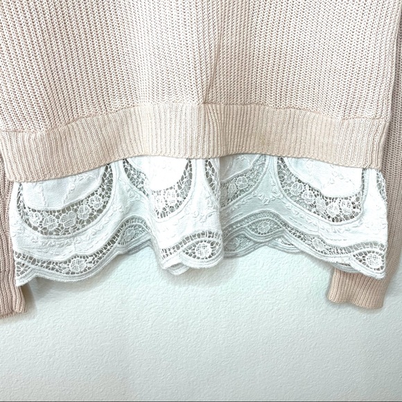 MAJE Emiline Linen Blend Crewneck Sweater - Picture 4 of 12